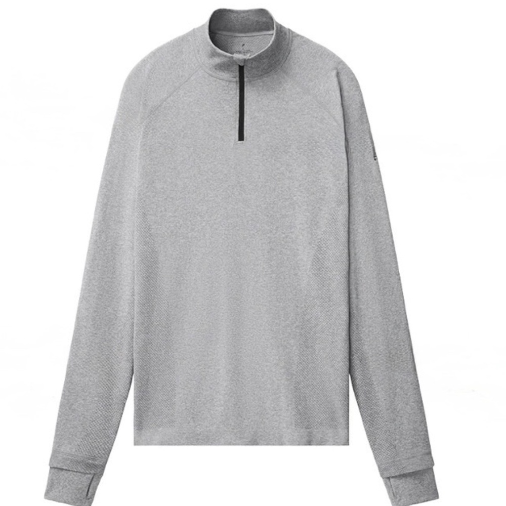 Fab Gray Training Day1/4 Zip Pullover.    Sz L.  NWT